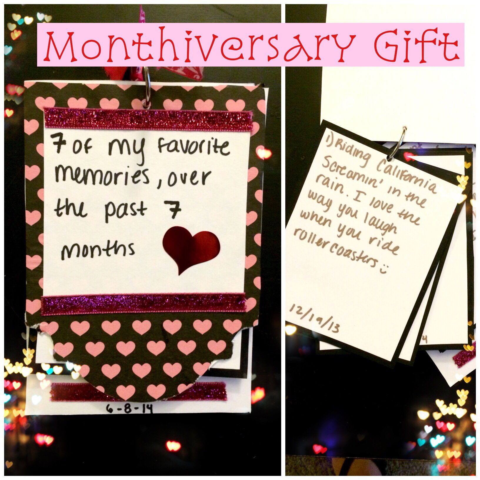 Crafty Gift Ideas For Boyfriend
 Monthiversary Gift DIY & Crafts