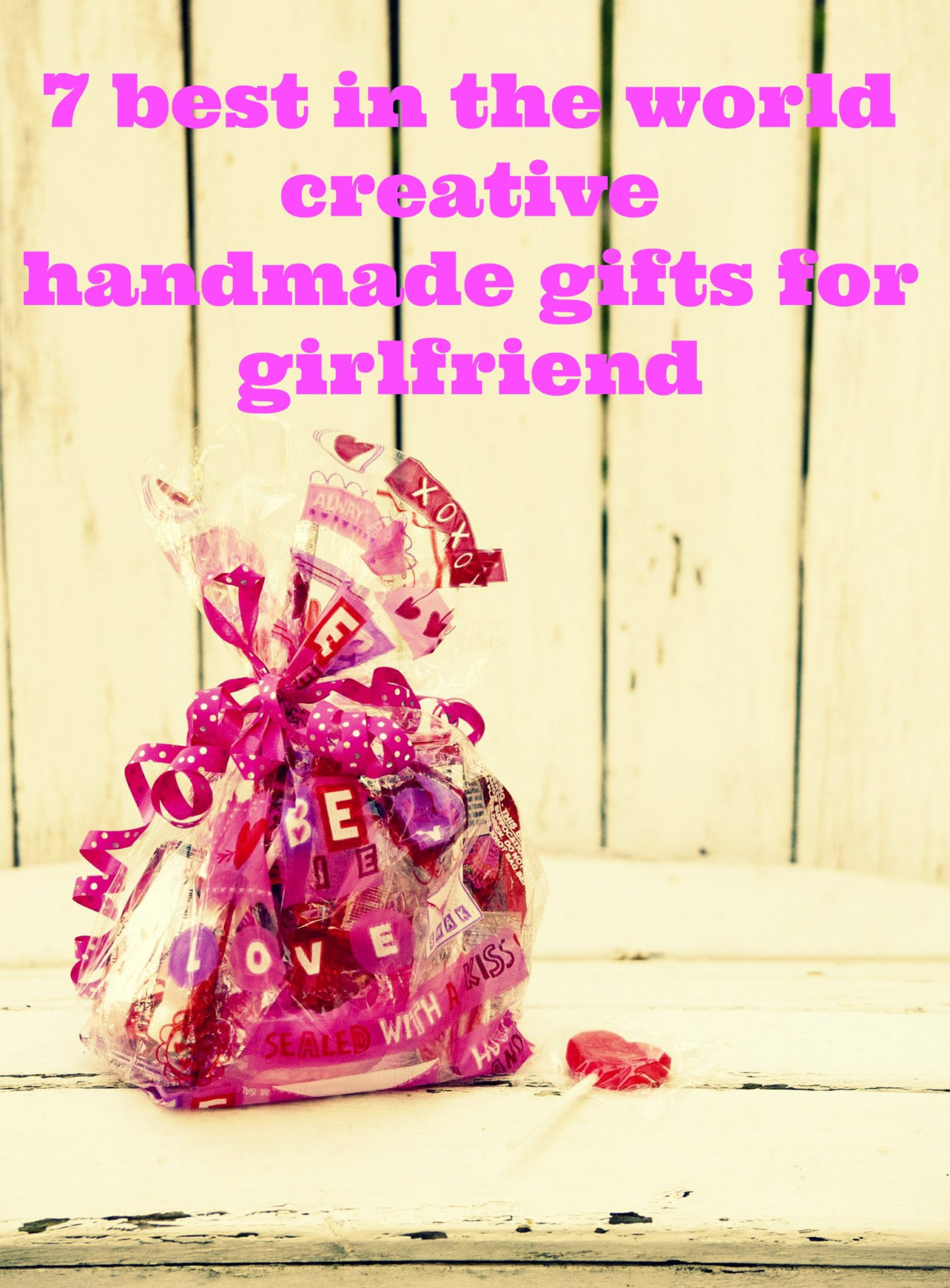 Crafty Gift Ideas For Girlfriend
 Creative handmade ts for girlfriend handmadeselling