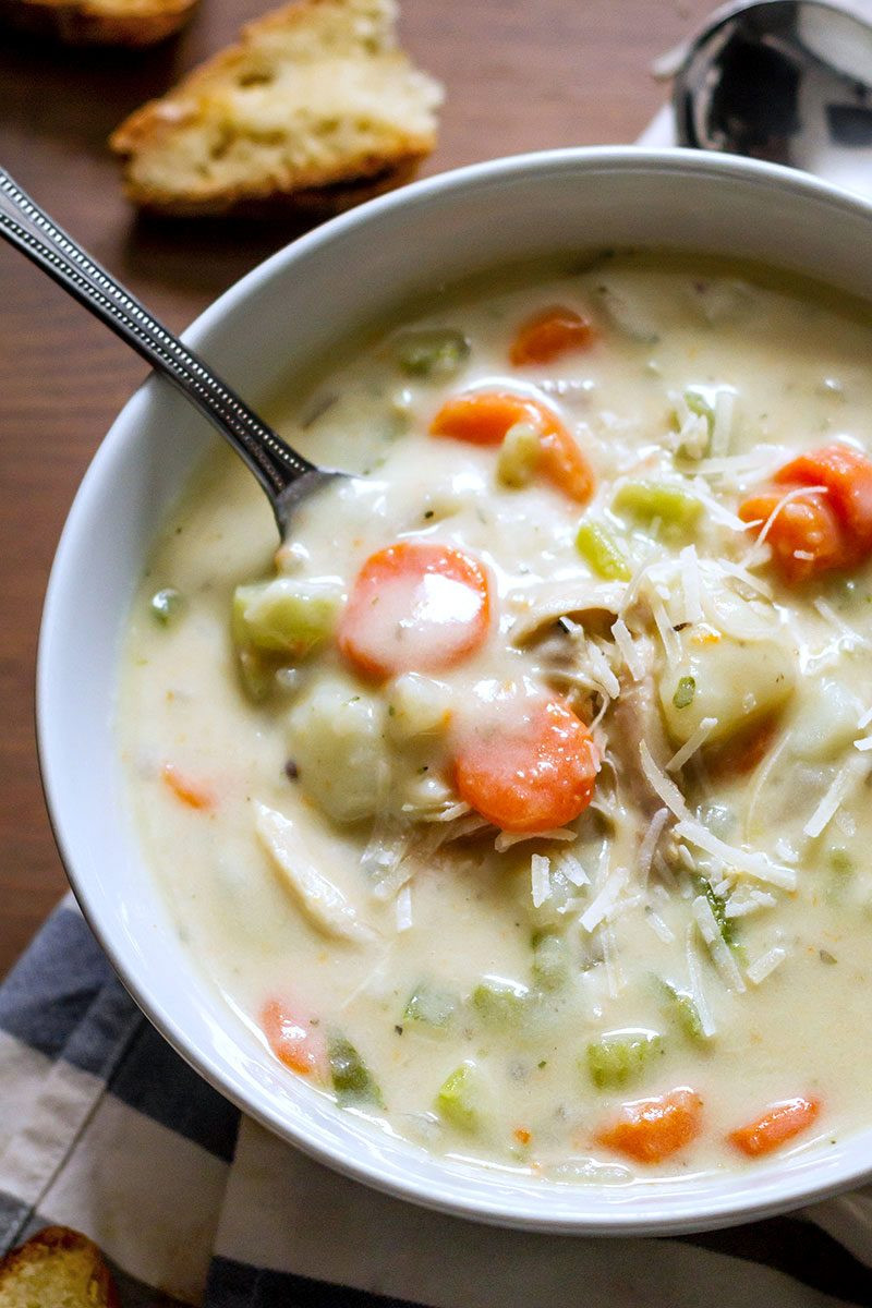 Cream Of Chicken Soup Slow Cooker Recipe
 Slow Cooker Creamy Chicken Potato Soup — Eatwell101