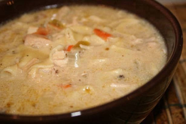 Cream Of Chicken Soup Slow Cooker Recipe
 Slow Cooker Creamy Chicken Noodle Soup Recipe cooking