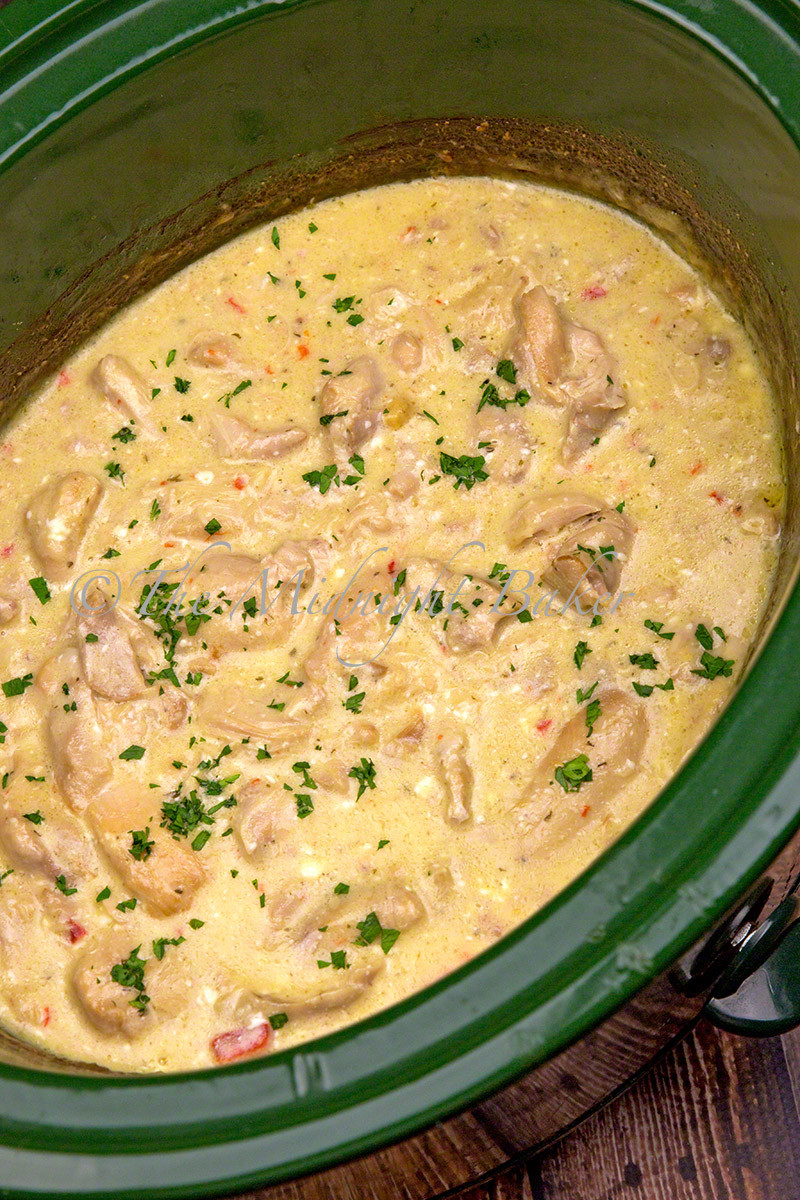 Cream Of Chicken Soup Slow Cooker Recipe
 Slow Cooker Creamy Ranch Chicken The Midnight Baker