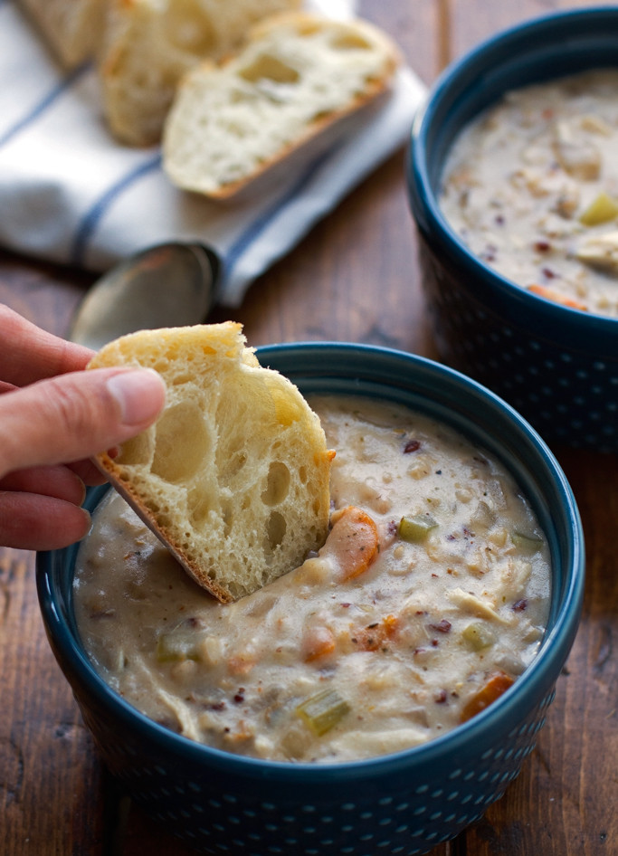 Creamy Chicken Wild Rice Soup Slow Cooker
 Creamy Chicken Wild Rice Soup Slow Cooker Recipe