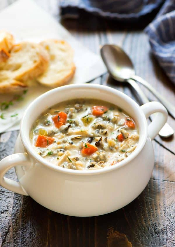Creamy Chicken Wild Rice Soup Slow Cooker
 Creamy Chicken and Wild Rice Soup
