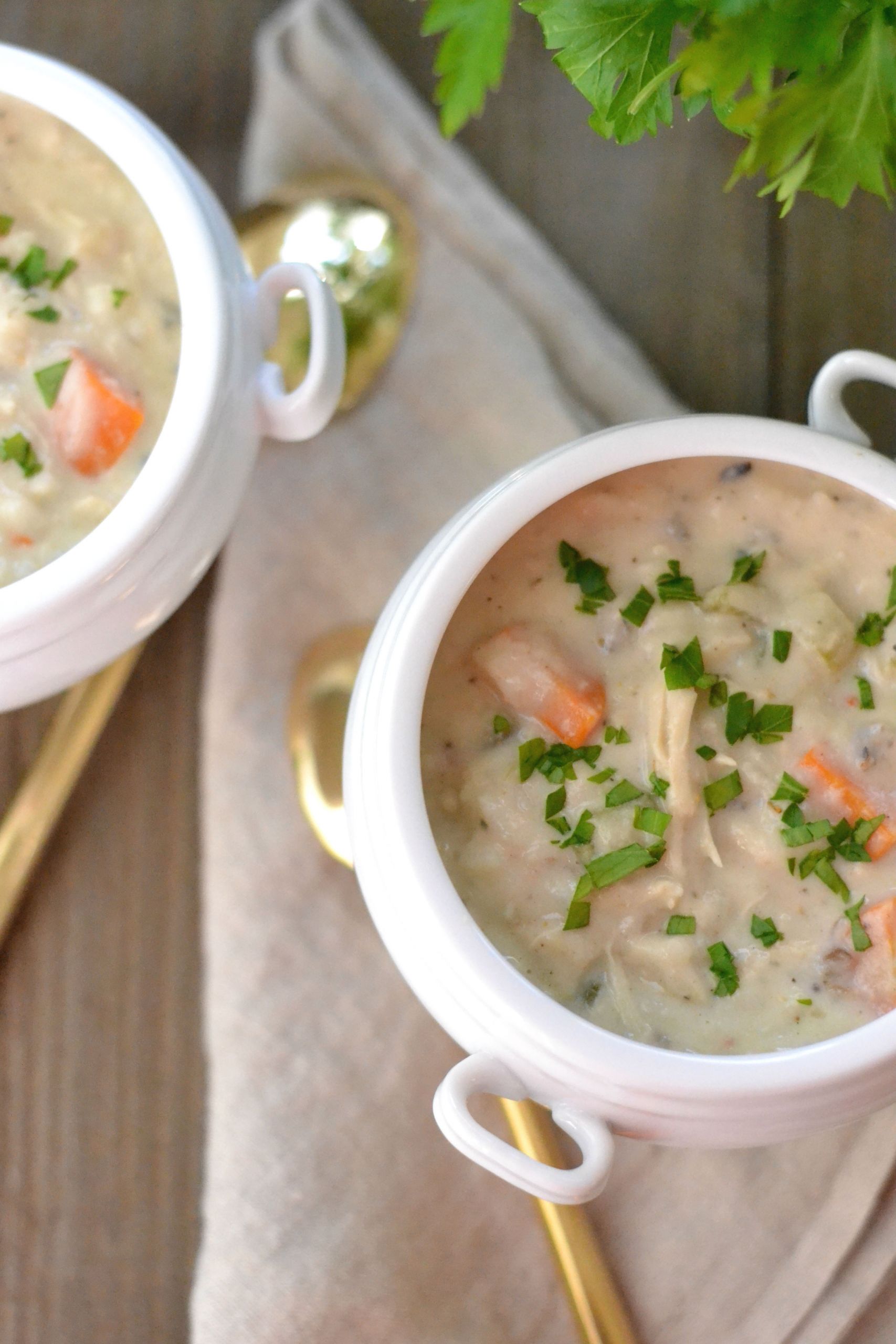 Creamy Chicken Wild Rice Soup Slow Cooker
 Slow Cooker Creamy Chicken & Wild Rice Soup