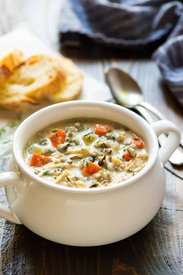 Creamy Chicken Wild Rice Soup Slow Cooker
 Creamy Chicken and Wild Rice Soup