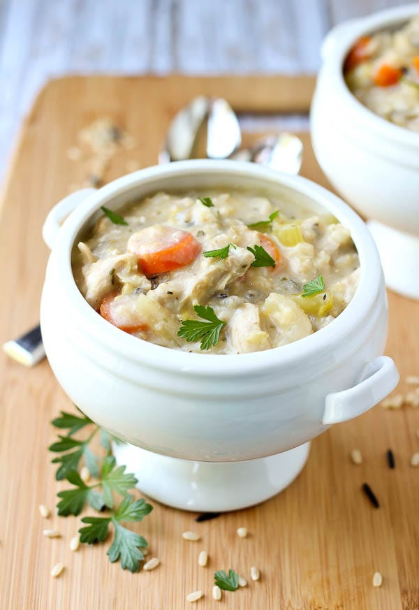 Creamy Chicken Wild Rice Soup Slow Cooker
 Slow Cooker Creamy Chicken and Wild Rice Soup VIDEO