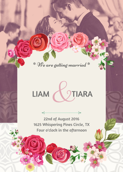 Create Wedding Invitations Online
 Which is the best site to design online wedding invitation