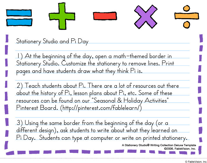 Creative Pi Day Poster Ideas
 Get Creative With Pi Day Classroom Activities