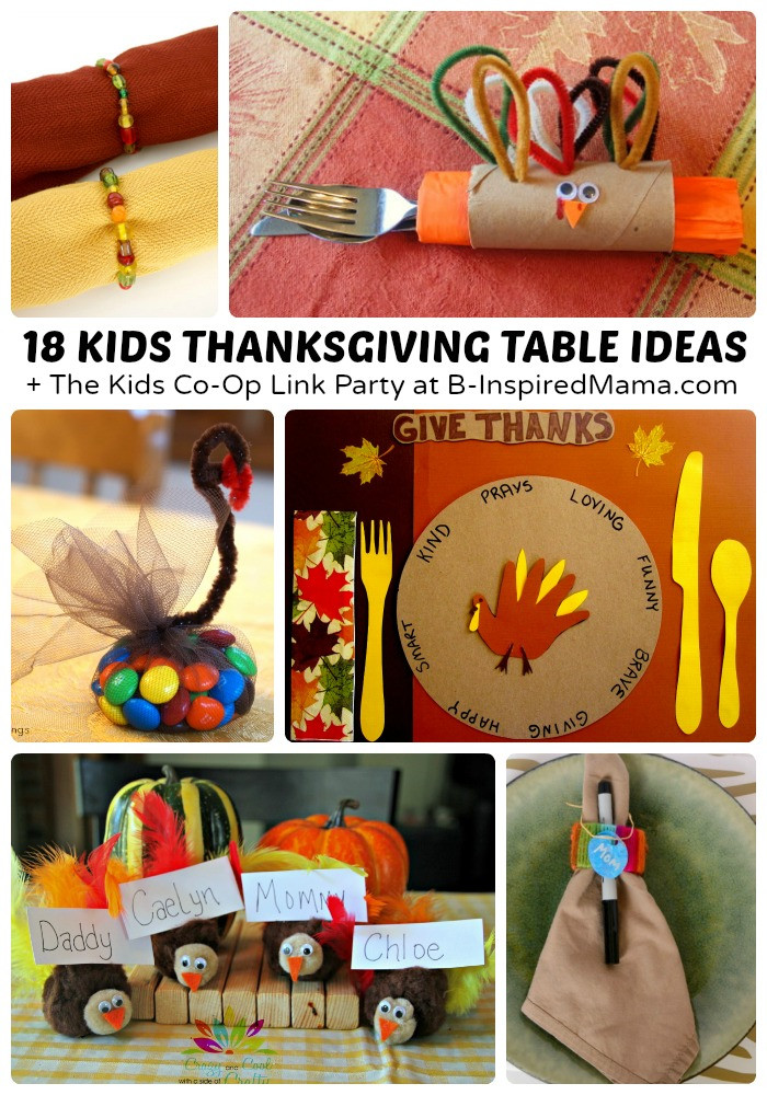 Creative Projects For Kids
 Creative Kids Thanksgiving Table Ideas • B Inspired Mama