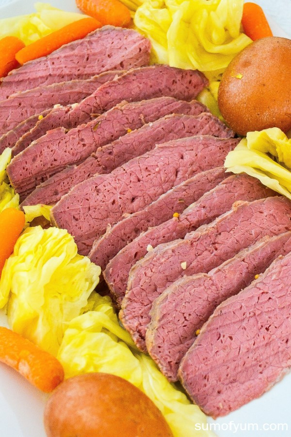 Crockpot Corned Beef And Cabbage
 Crockpot Corned Beef and Cabbage Recipe The Sum of Yum