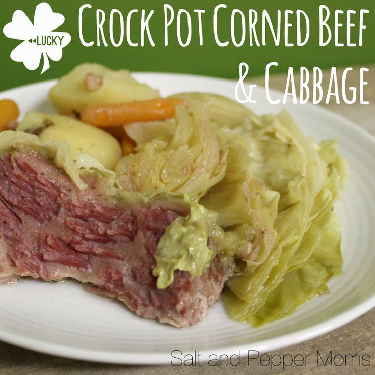 Crockpot Corned Beef And Cabbage
 Crock Pot Corned Beef And Cabbage Recipe — Dishmaps