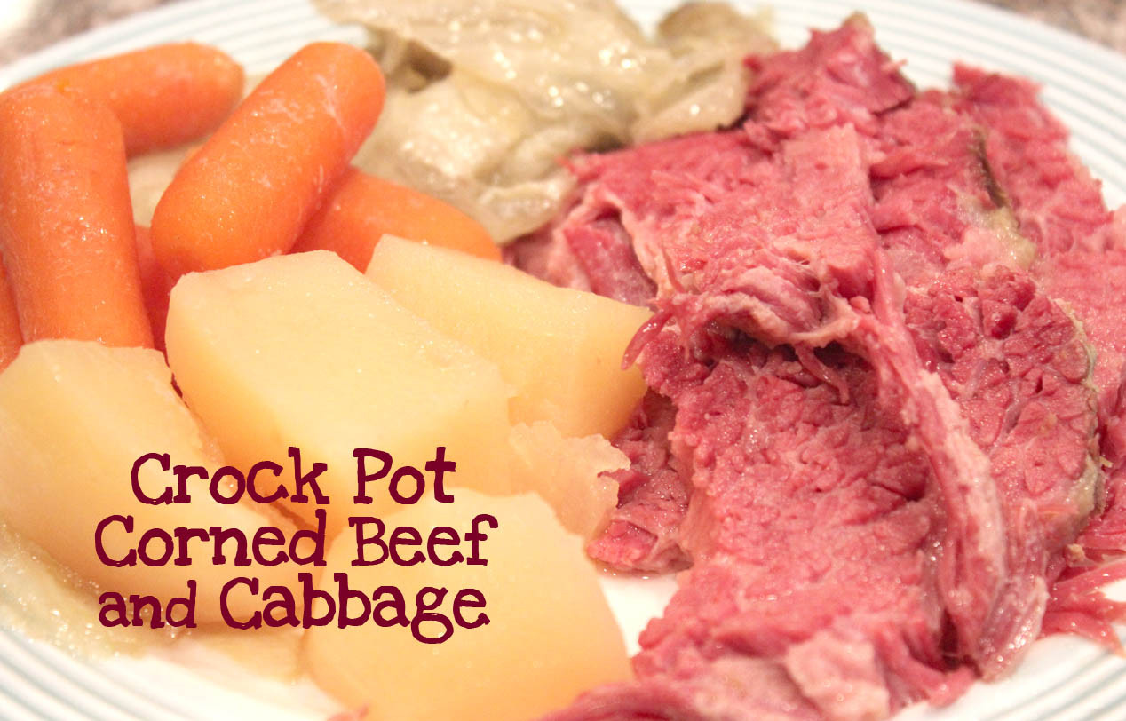 Crockpot Corned Beef And Cabbage
 Crock Pot Corned Beef and Cabbage Repeat Crafter Me