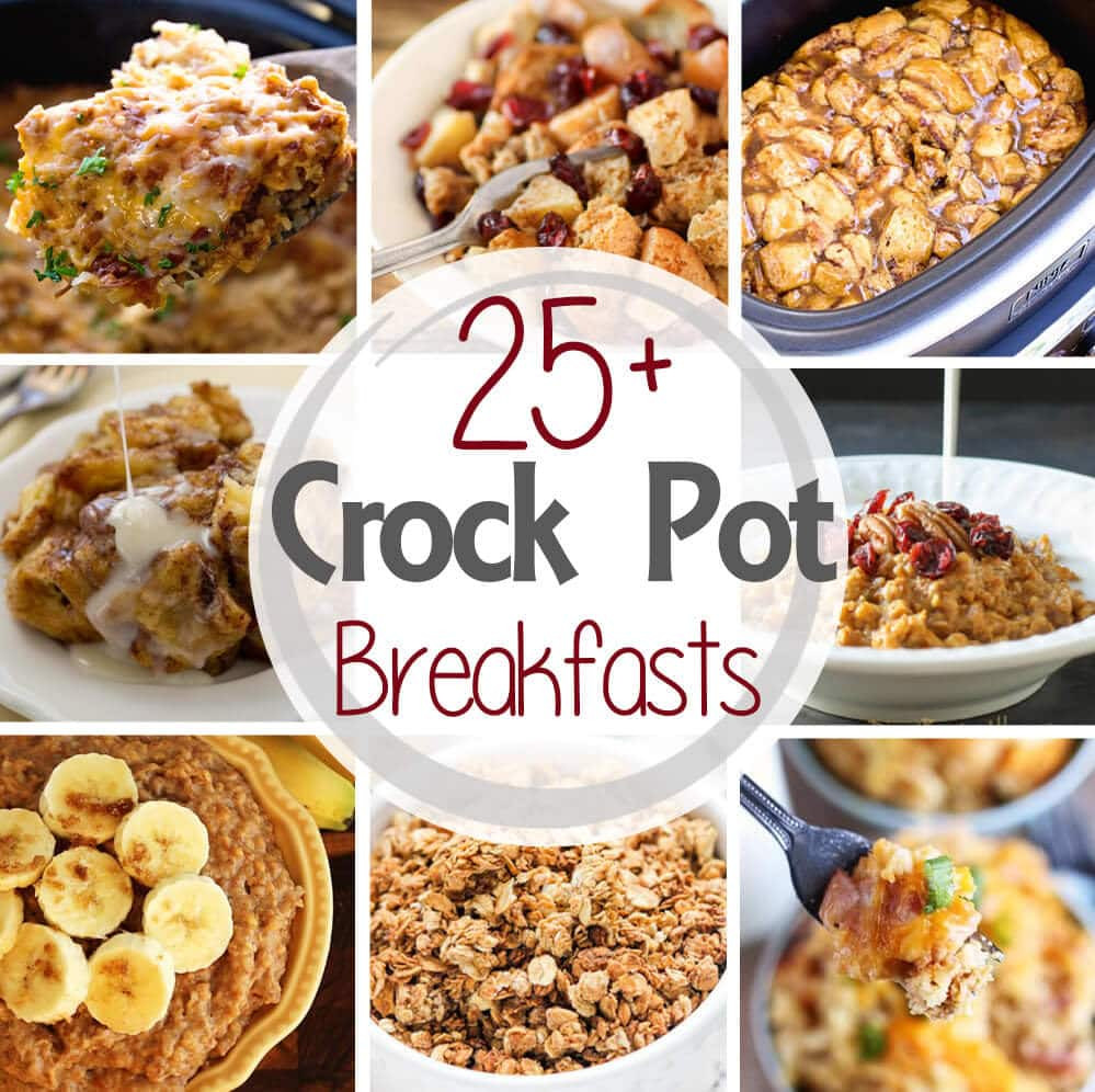 Crockpot Recipes Breakfast
 25 Crock Pot Breakfast Recipes Julie s Eats & Treats