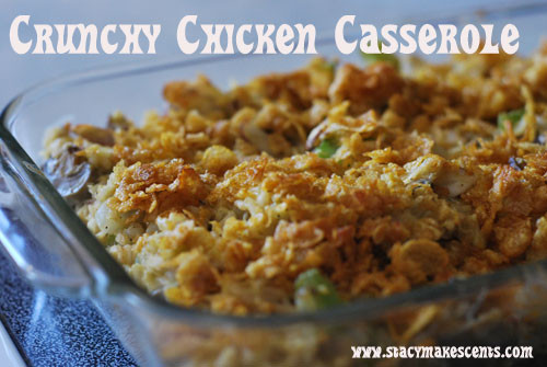 Crunchy Chicken Casserole
 Crunchy Chicken Casserole Humorous Homemaking