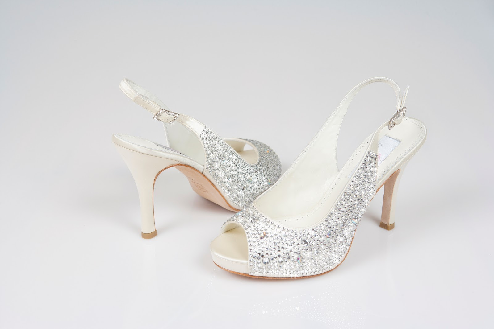 Crystal Wedding Shoes
 Bridal Shoes Wales UK Designer Luxury Swarovski