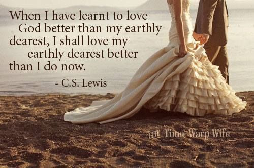 Cs Lewis Quotes On Love
 My Favorite CS Lewis Quotes