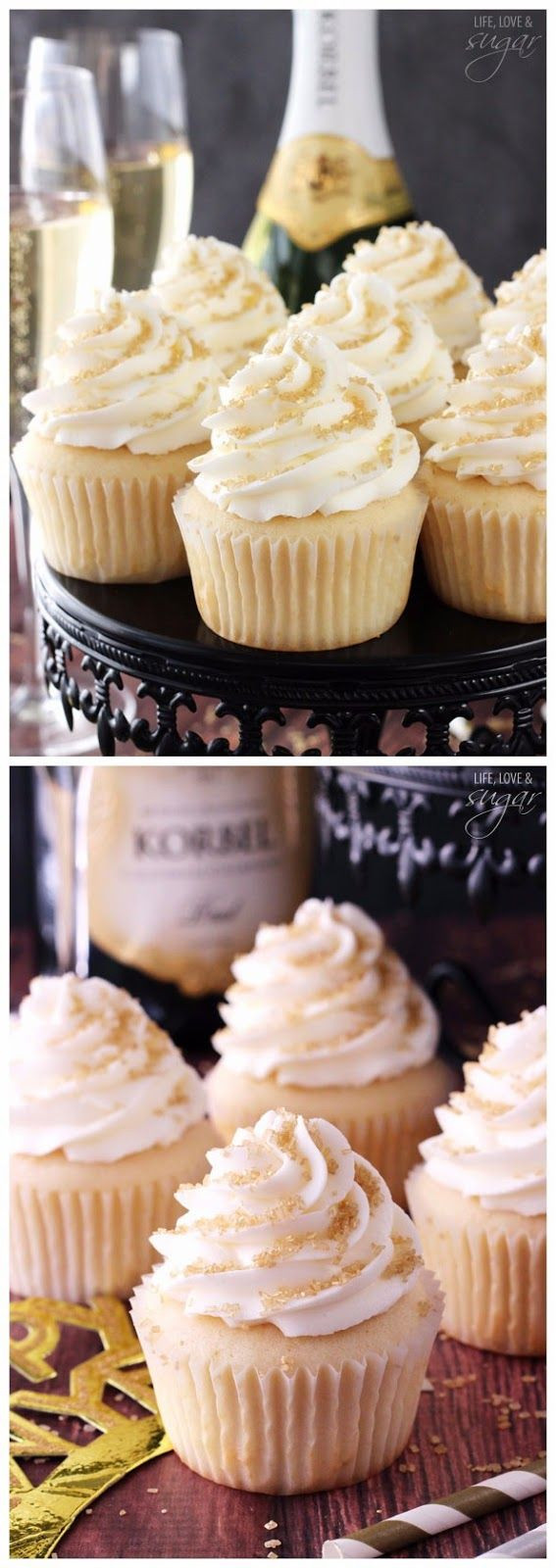 Cupcake Ideas For Engagement Party
 Champagne Cupcakes Don t Eat Them All
