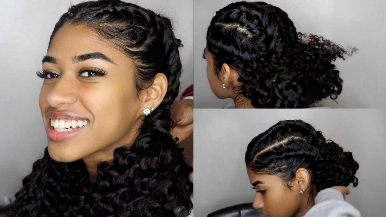 Curly Weave Hairstyles With Braids
 EASY Braided Hairstyles for Curly Hair