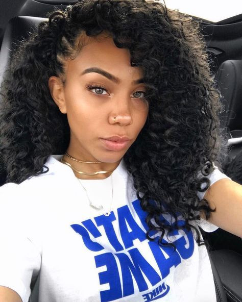 Curly Weave Hairstyles With Braids
 Pin by N W on more hair styles in 2019