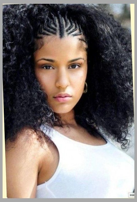 Curly Weave Hairstyles With Braids
 Pin on hair