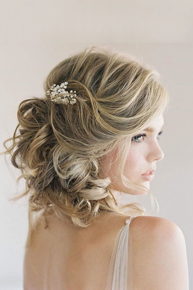 Curly Wedding Hairstyles For Short Hair
 Pin on Hair