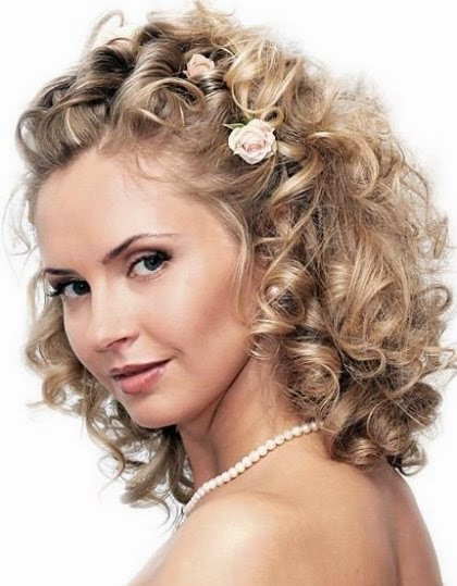 Curly Wedding Hairstyles For Short Hair
 Wedding Hairstyles Medium Length Wedding Hairstyles