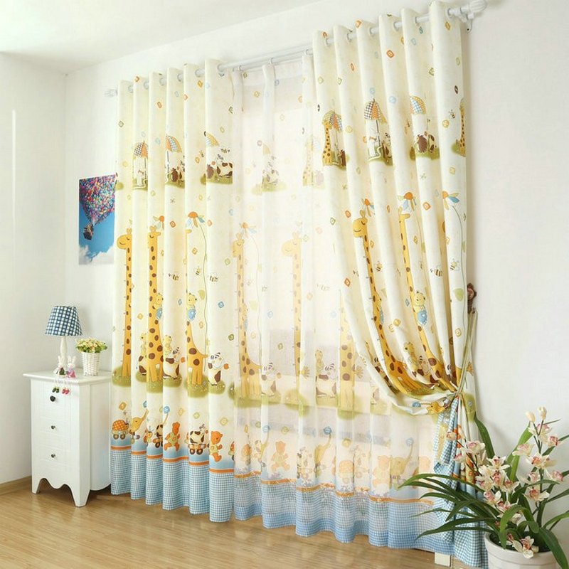 Curtains For Kids Bedroom
 Cartoon blackout Curtains For children boy kids room