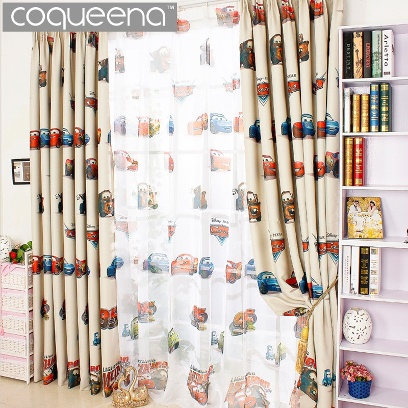 Curtains For Kids Bedroom
 Cartoon Car Curtains for Living Room Boys Bedroom Kids