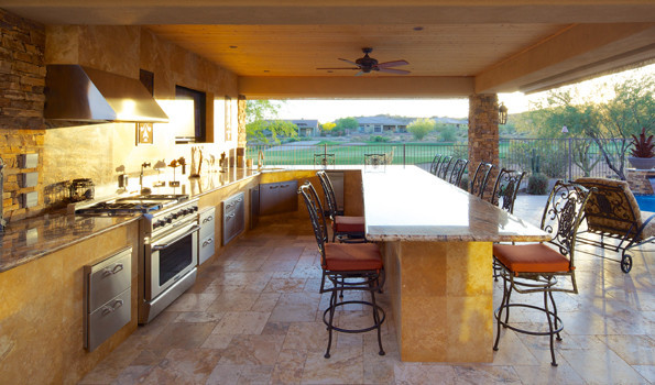 Custom Outdoor Kitchen
 Outdoor Kitchens and Custom Barbecues