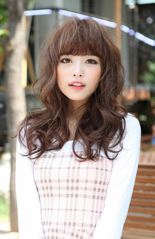 Cute Asian Hairstyles
 Cute Japanese Hairstyle with Bangs Hairstyles Weekly