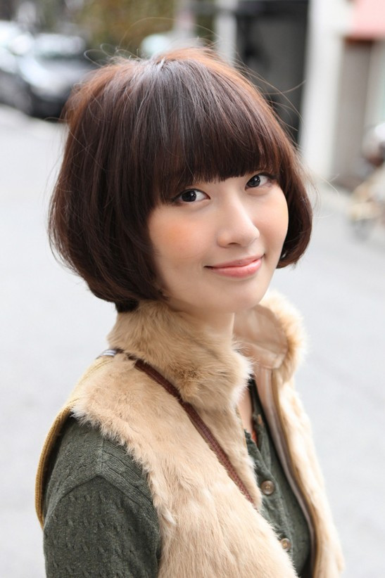 Cute Asian Hairstyles
 Medium Pageboy Bob Casual Confidence Hairstyles Weekly