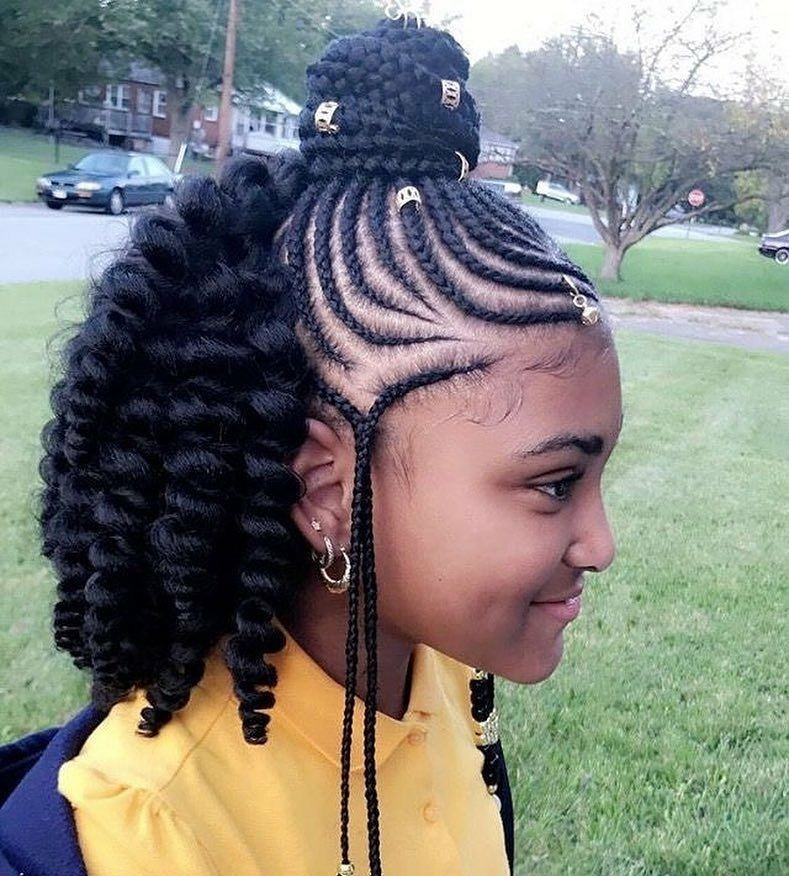 Cute Braided Hairstyles For Natural Hair
 Braids for Kids 50 Cool Ideas of Braid Styles for Girls