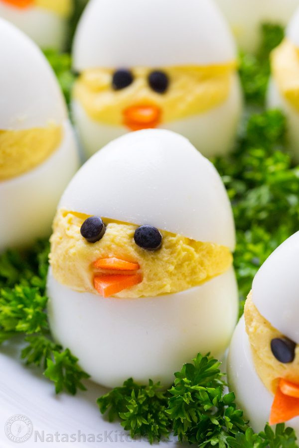Cute Deviled Eggs For Easter
 easter deviled eggs