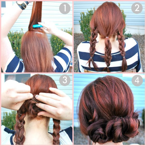Cute Easy To Do Hairstyles
 17 Quick And Easy DIY Hairstyle Tutorials