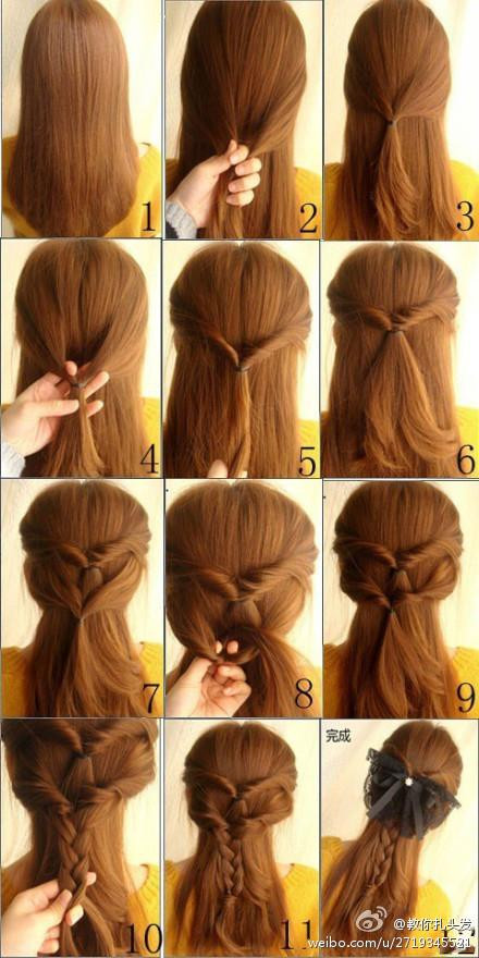 Cute Easy To Do Hairstyles
 21 Simple and Cute Hairstyle Tutorials You Should