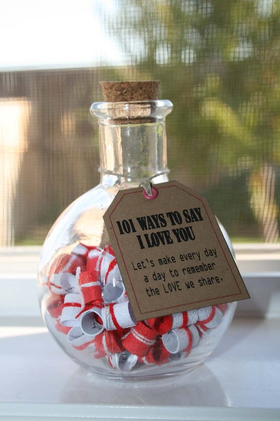 Cute Gift Ideas For Girlfriend
 Anniversary t 101 Ways to say I Love You Unique & by