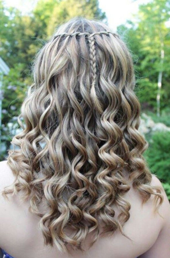 Cute Hairstyles For Graduation
 My friends hair for her 8th grade promotion