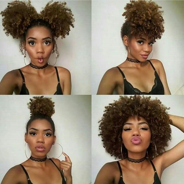 Cute Hairstyles For Poofy Hair
 Big poofy afro curls gurls