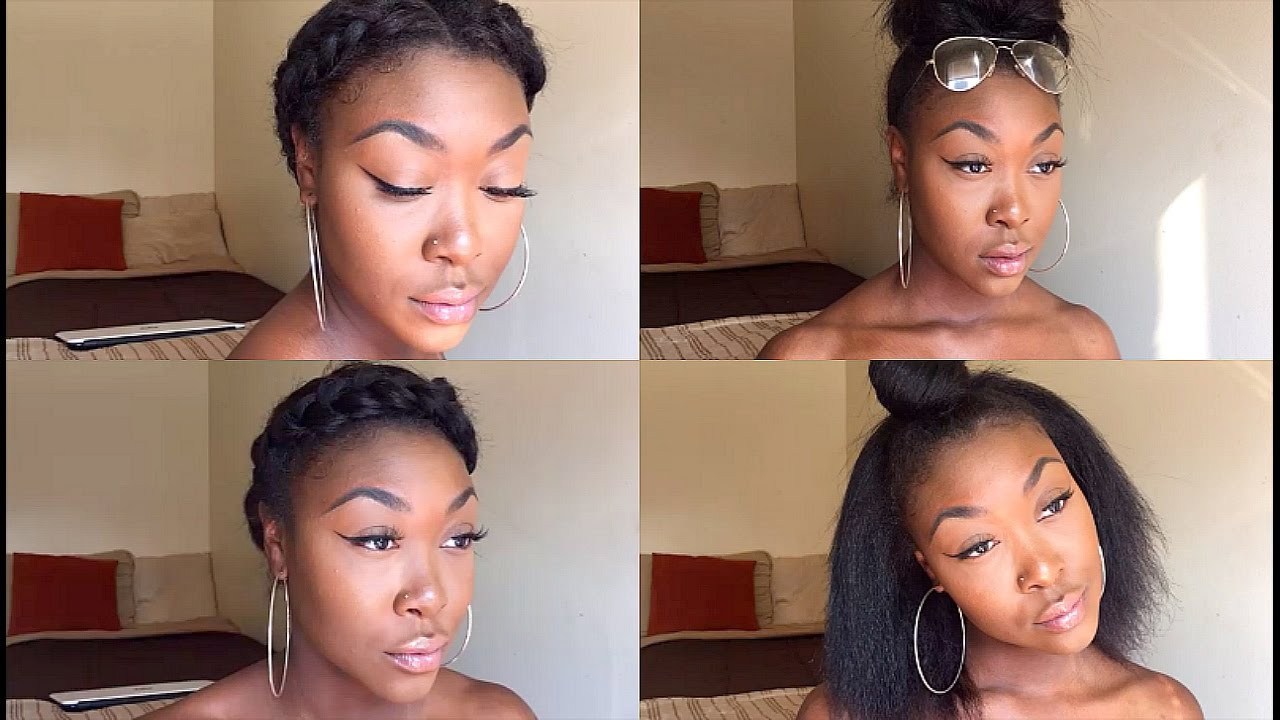 Cute Hairstyles For Relaxed Hair
 4 Easy Protective Hairstyles
