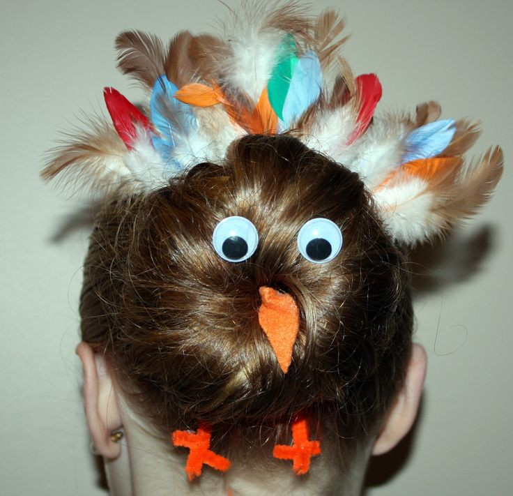 Cute Hairstyles For Thanksgiving
 30 Ideas for Crazy Hair Day at School for Girls and Boys
