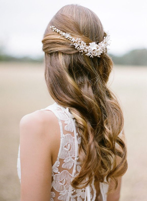 Cute Hairstyles For Weddings
 Half Up Half Down Wedding Hairstyles – 50 Stylish Ideas