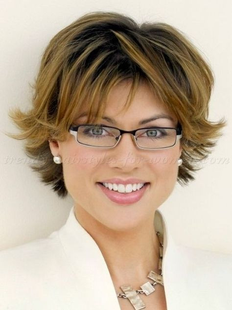 Cute Hairstyles With Glasses
 We have many Cute and Best Hairstyles for Overweight Women