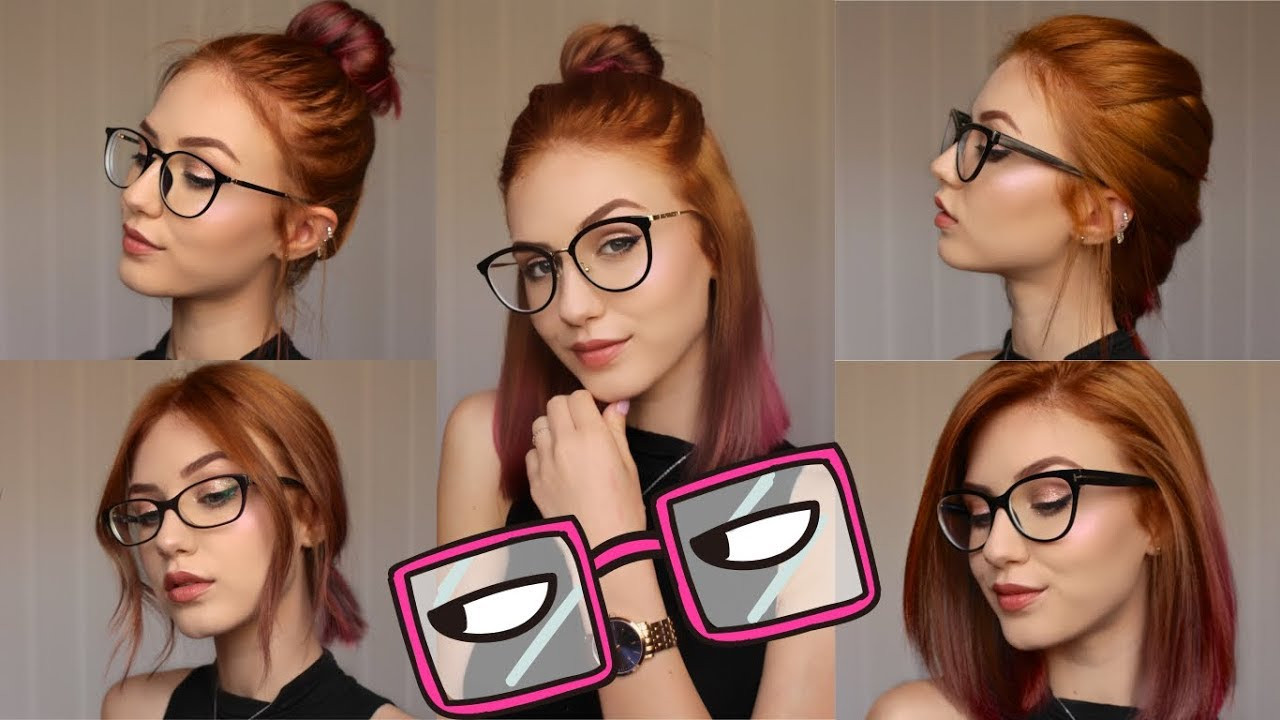 Cute Hairstyles With Glasses
 5 Hairstyles for Different Glasses