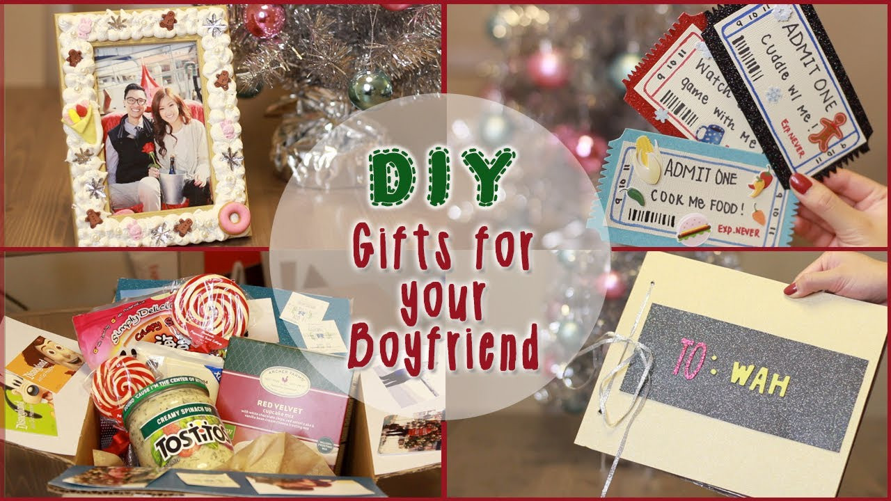 Cute Homemade Gift Ideas Boyfriend
 DIY 5 Christmas Gift Ideas for Your Boyfriend