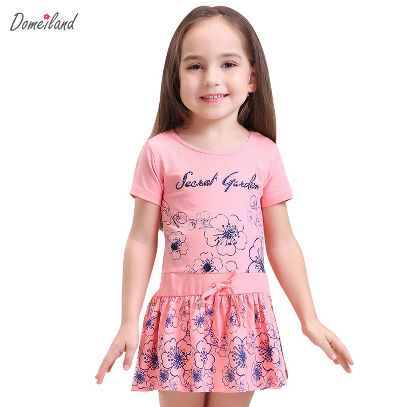 Cute Kids Fashion
 2017 Fashion Summer Brand domeiland Children Clothes cute