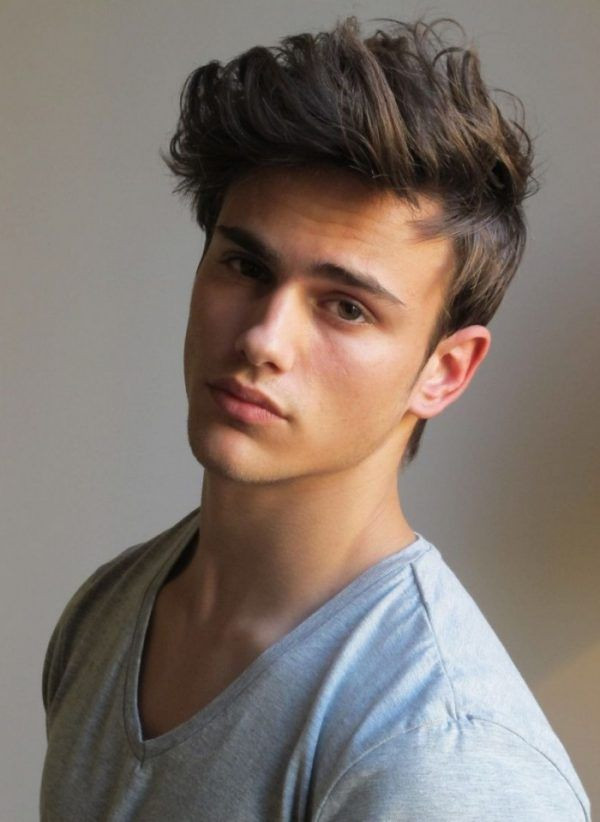 Cute Male Haircuts
 Straight Hairstyles For Men With Strong Hair Cute