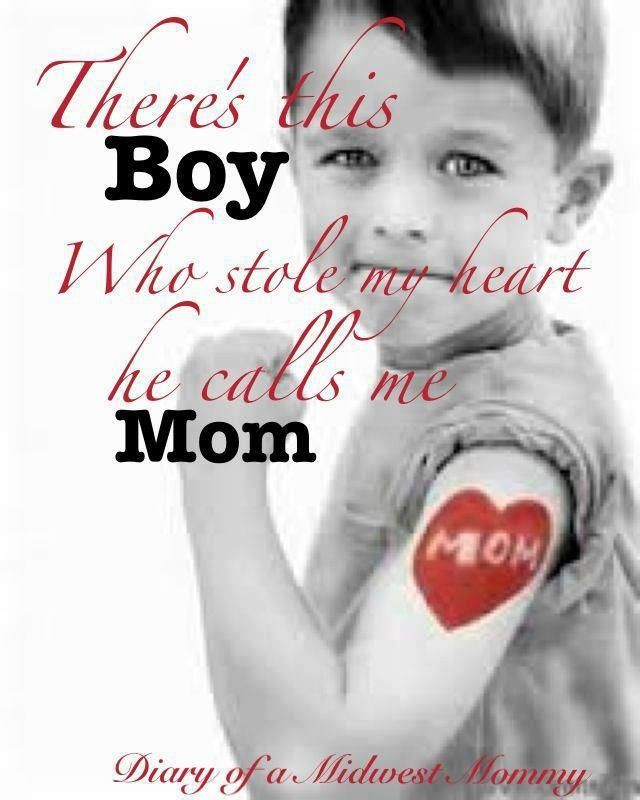 Cute Mother Son Quotes
 Momma s Boy Motherhood