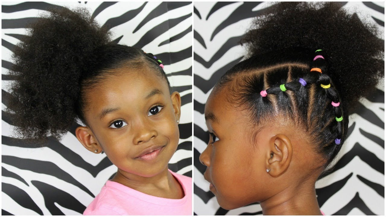 Cute Ponytail Hairstyles For Little Girls
 Piggy Back Side Ponytail