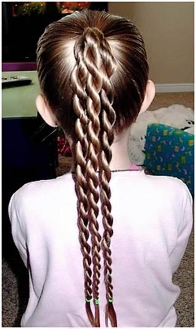 Cute Ponytail Hairstyles For Little Girls
 Top 10 Best Girl’s Hairstyles for School