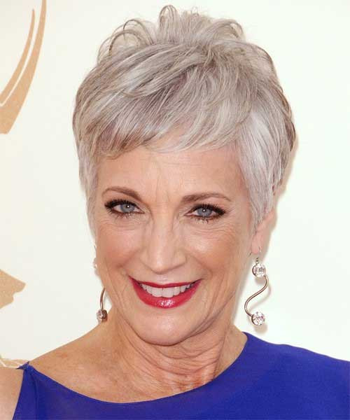 Cute Short Haircuts For Older Women
 Cute Short Pixie Hairstyle for Older Women